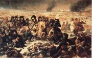 Baron Antoine-Jean Gros Napoleon at the Battlefield of Eylau oil on canvas